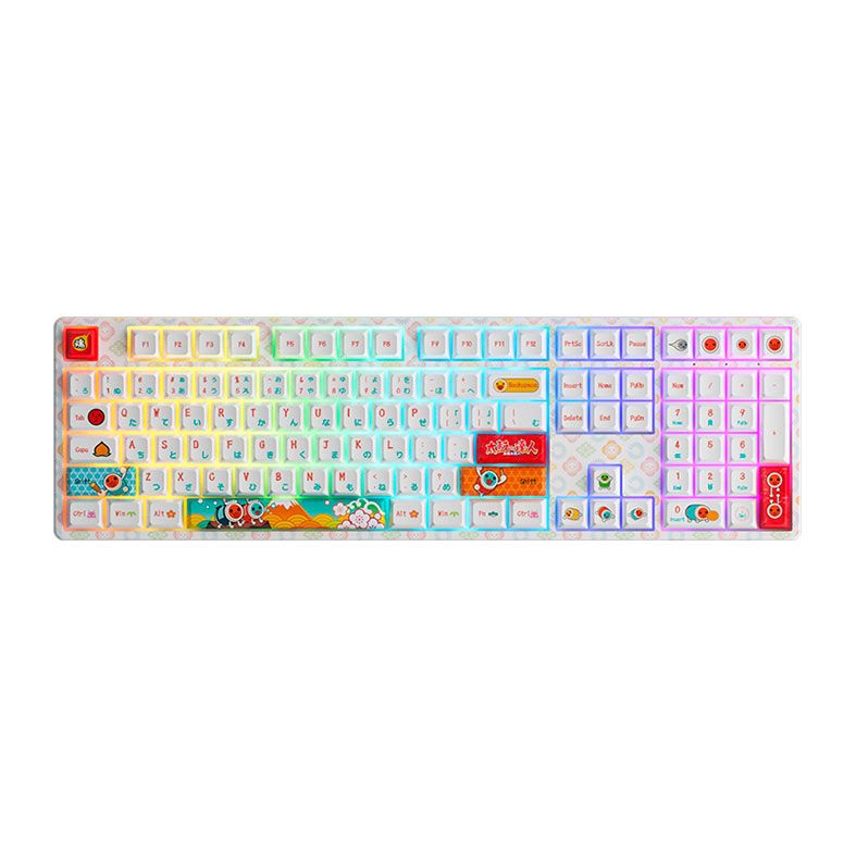 Teclado Mecanico Gamer Akko 5108S Taiko no Tatsujin, RGB, Switch Crystal, AKKO-5108S-TATSUJIN