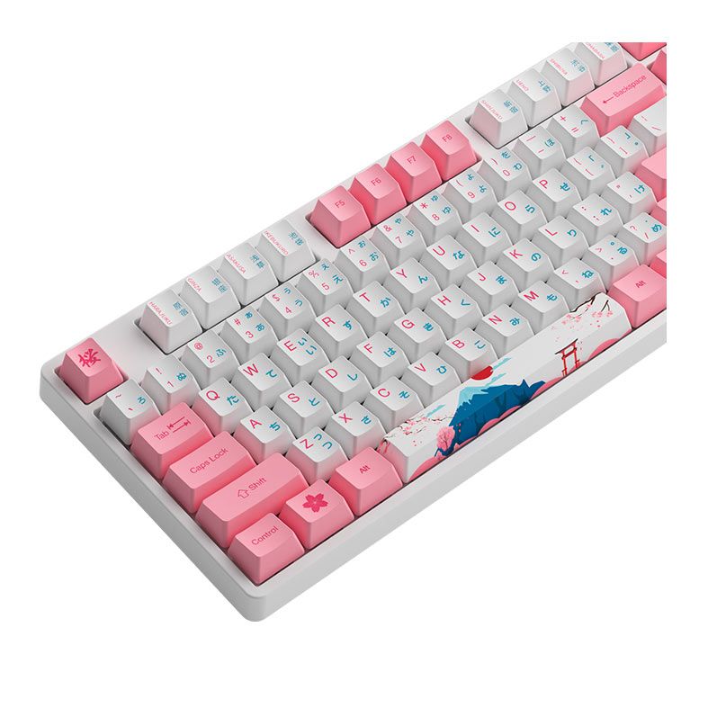 Teclado Mecanico Gamer Akko 5108S World Tour Tokyo, RGB, Switch Gateron Pink, AKKO-5108S-TOKYO