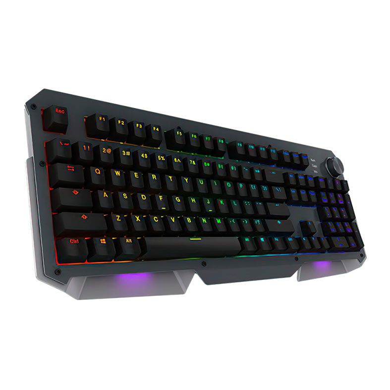 Teclado Mecanico Gamer Akko 6104s, RGB, Switch Marrom, AKKO-6140S-BROWN