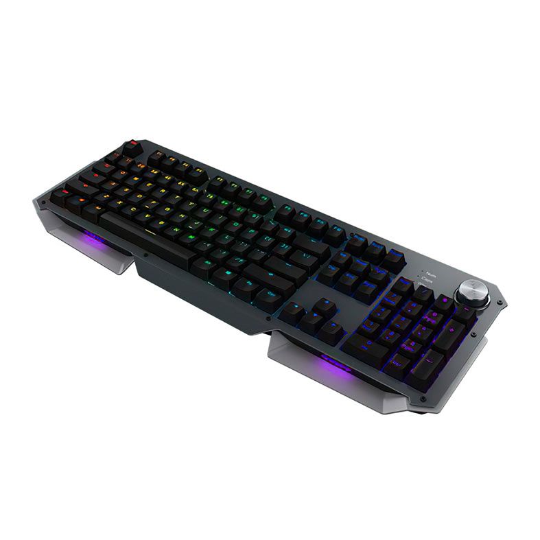 Teclado Mecanico Gamer Akko 6104s, RGB, Switch Marrom, AKKO-6140S-BROWN