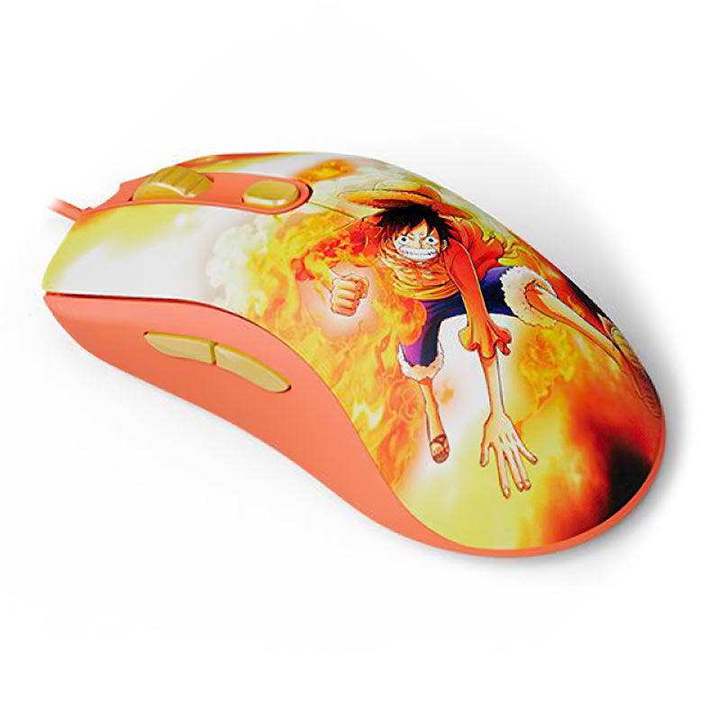 Mouse Gamer Akko One Piece Luffy, 12400DPI, 6 Botoes, AKKOAG325-LUFFY