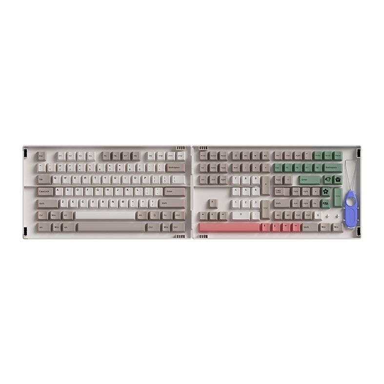 Conjunto de Teclas Akko Cherry Profile, PBT Double Shot, 9009 Retro, AKKO-KEYCAP-9009