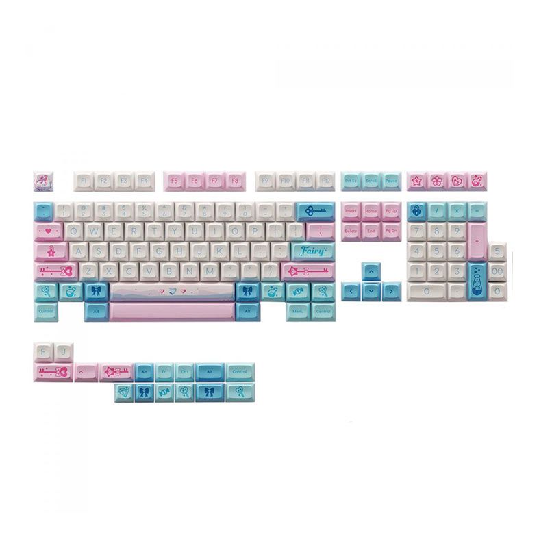 Conjunto de Teclas Akko DSA Sylph Potion Base, 133 Pecas, AKKO-KEYCAP-BASE