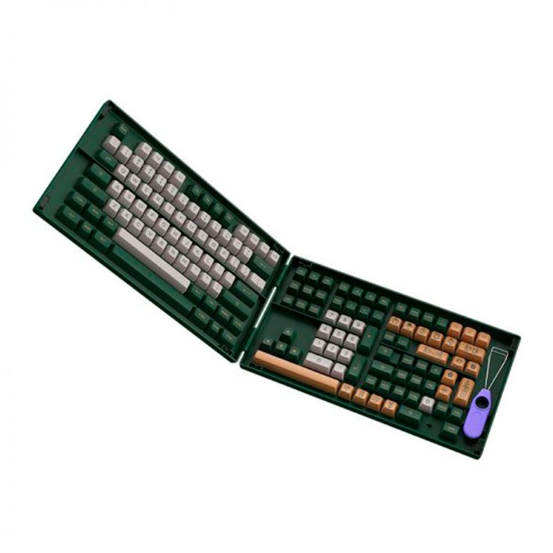 Conjunto de Teclas Akko ASA Profile, PBT Double Shot, World Tour London, AKKO-KEYCAP-LONDON