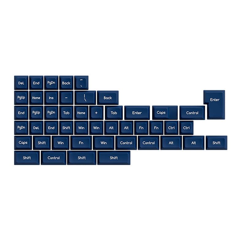 Conjunto de Teclas Akko SAL Profile, ABS Double Shot, Ocean Star, AKKO-KEYCAP-OCSTAR
