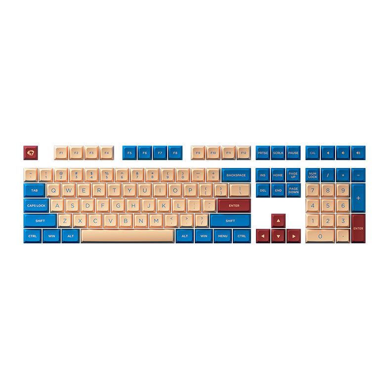 Conjunto de Teclas Akko OSA Profile, PBT Double Shot, Palace, AKKO-KEYCAP-PALACE