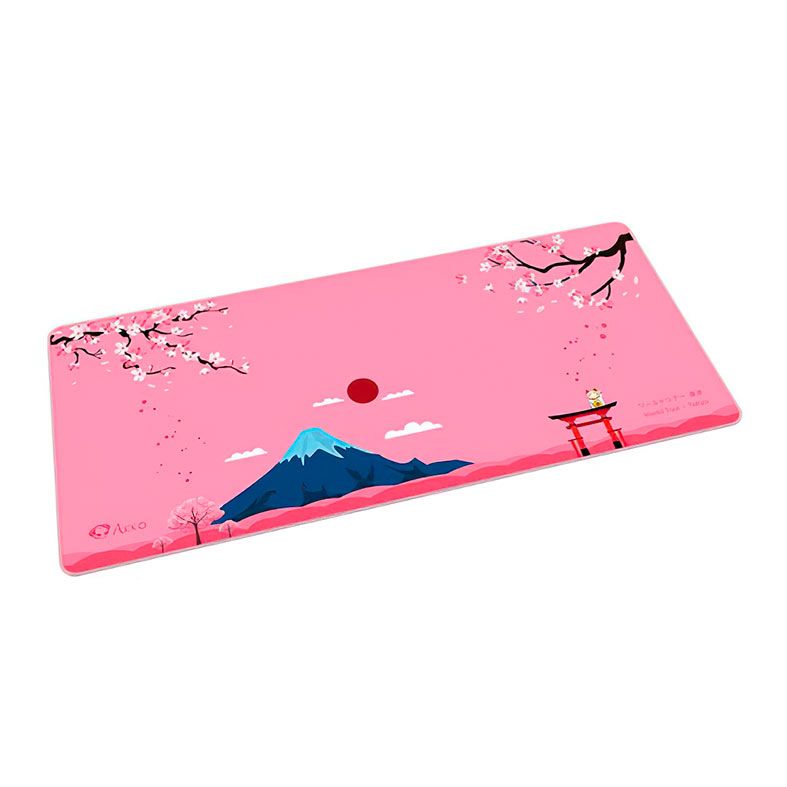 Mousepad Akko World Tour Tokyo, Extra Grande, 900x400x4mm, Rosa, AKKO-MOUSEPAD-TK
