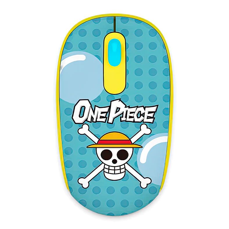 Mouse Gamer Akko One Piece Smart 1, Wireless, 1200DPI, 3 Botoes, AKKO-ONEPIECE-AZUL