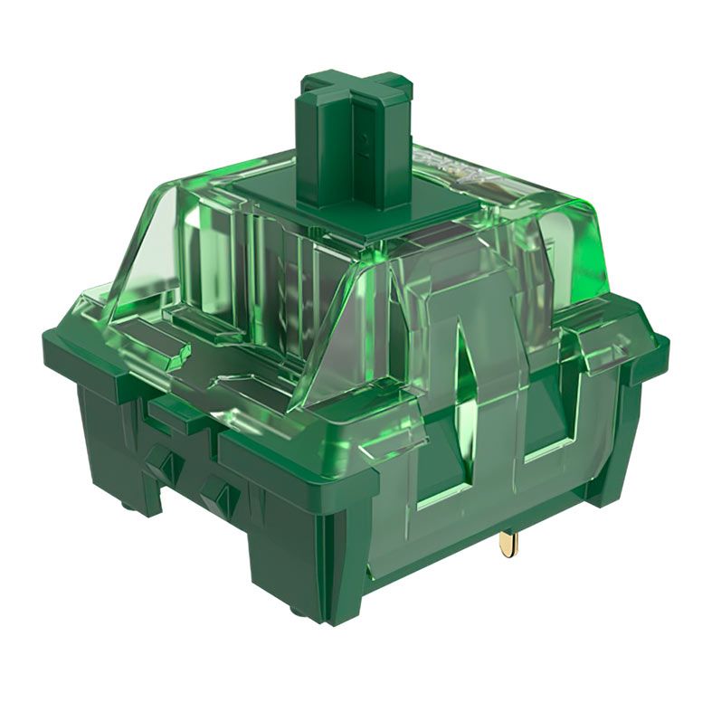 Switch Para Teclado Akko Mecânico Linear, 45 Pecas, Match Green, AKKO-SWITCH-MGR