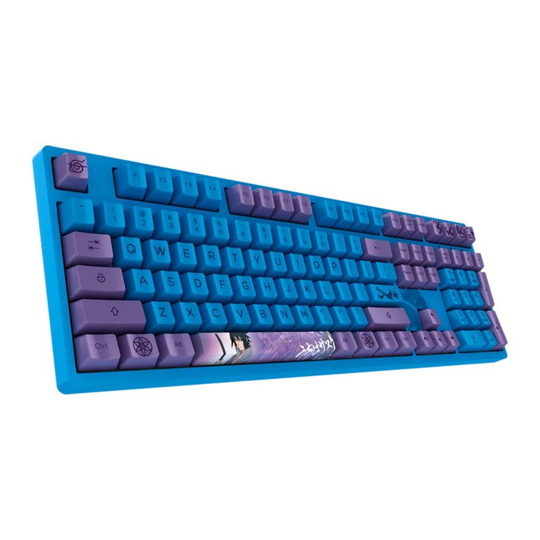 Teclado Mecanico Gamer Akko Naruto Shippuden Sasuke, ANSI, Switch Akko Orange, AKKO-3108-V2-OR