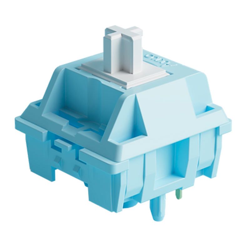 Switch Para Teclado Akko Mecanico Linear, 45 Pecas, Snow Blue Grey, AKKOV3-SWITCH-SWBLGY