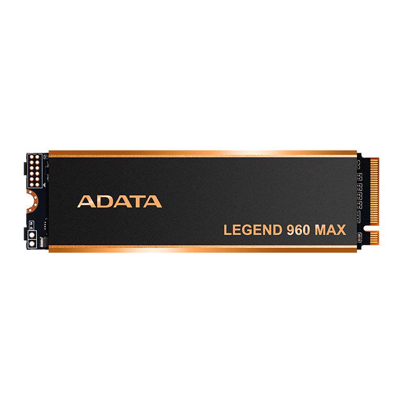SSD Adata Legend 960 Max, 1TB, M.2 2280, PCIe NVMe, Leitura 7400 MB/s, Gravacao 6800 MB/s, ALEG-960M-1TCS