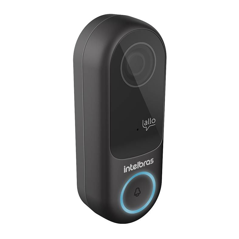 Video Porteiro Intelbras Wifi Allo W3 Preto