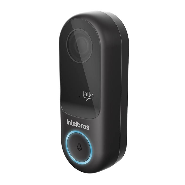 Video Porteiro Intelbras Wifi Allo W3 Preto