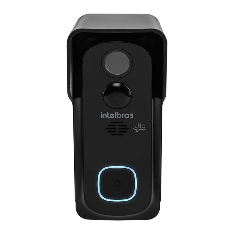 Video Porteiro Intelbras Wifi Allo W5 Preto