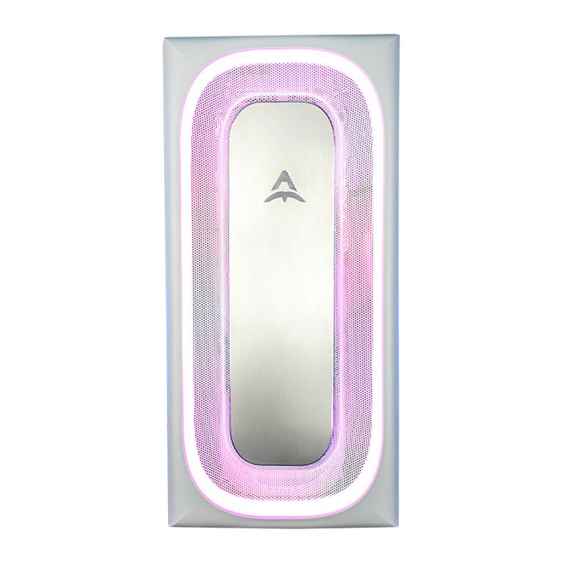 Gabinete Gamer Alseye Ai Pro, RGB, Full-Tower, Lateral de Vidro, Branco, ALSEYE-AI-PRO