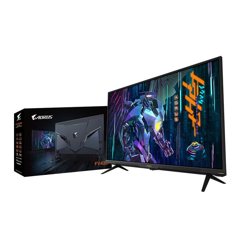 Monitor Gamer Gigabyte Aorus FV43U 43" 1ms 144Hz UHD 4K G-Sync HDR HDMI/DP, AORUS FV43U