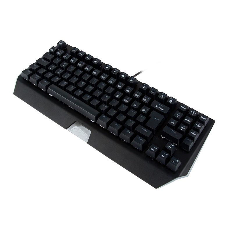 Teclado Mecanico Gamer A+ Plus Tech Mizu, Rainbow, ABNT2, Switch Vermelho, USB, Preto, AP-KB-3990
