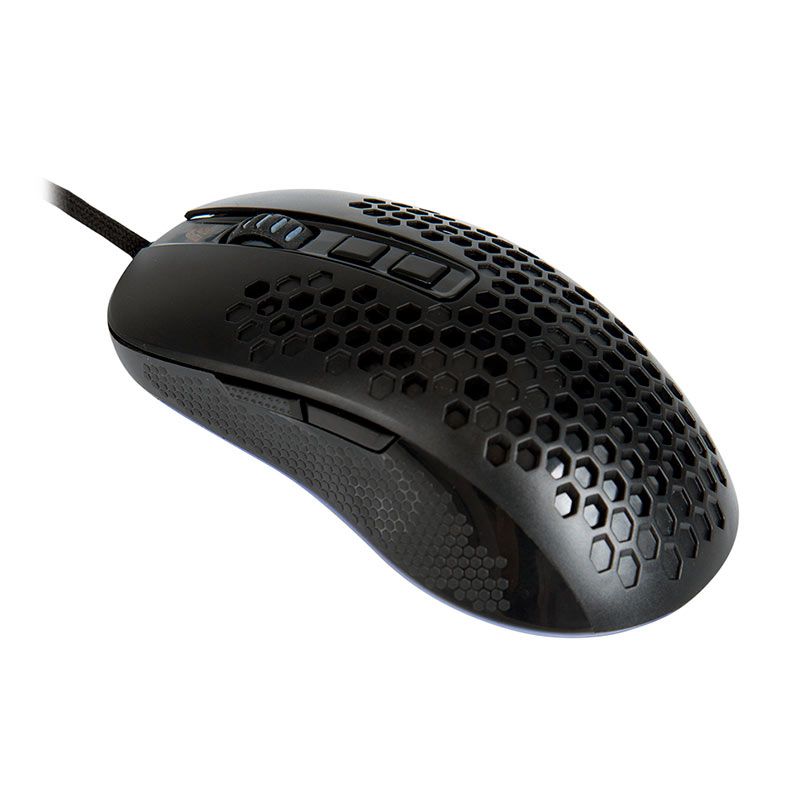 Mouse Gamer A+ Plus Tech Pyro, RGB, USB, 16000DPI, 7 Botoes, Preto, AP-ME-2992
