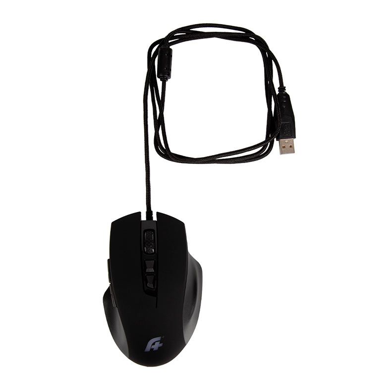 Mouse Gamer A+ Plus Tech Yuki, RGB, USB, 12000DPI, 7 Botoes, Preto, AP-ME-2995
