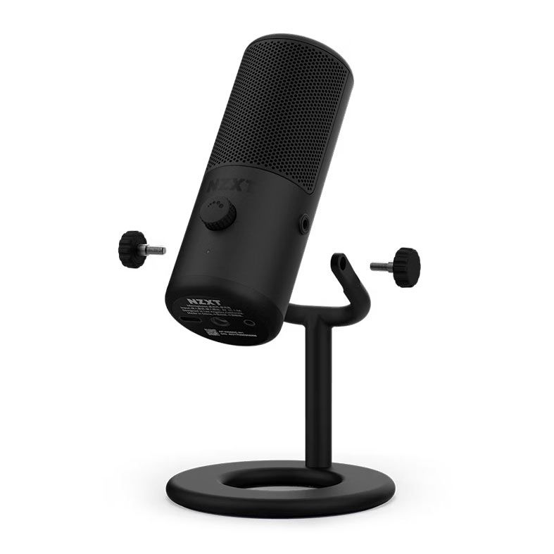Microfone NZXT Capsule Mini, USB-C, Preto, AP-WMMIC-B1