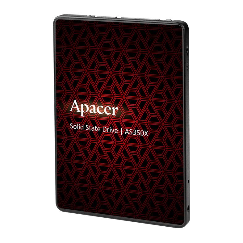 SSD Apacer AS350X, 512GB, 2.5, Sata III 6GB/s, Leitura 560MB/s, Gravacao 540MB/s, AP512GAS350XR-1