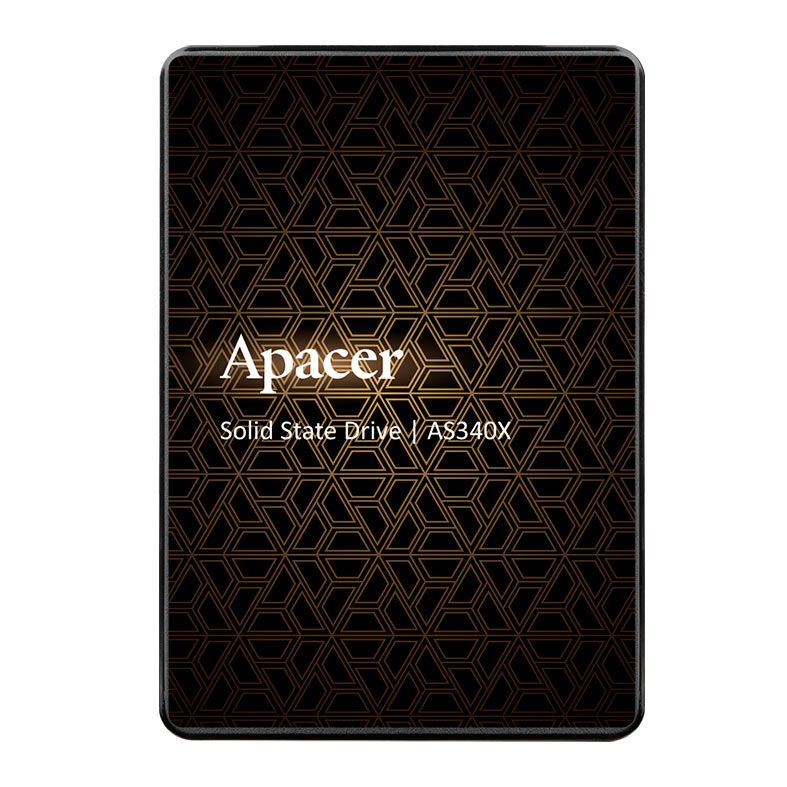 SSD Apacer AS340X, 960GB, 2.5, Sata III 6GB/s, Leitura 550MB/s, Gravacao 510MB/s, AP960GAS340XC-1