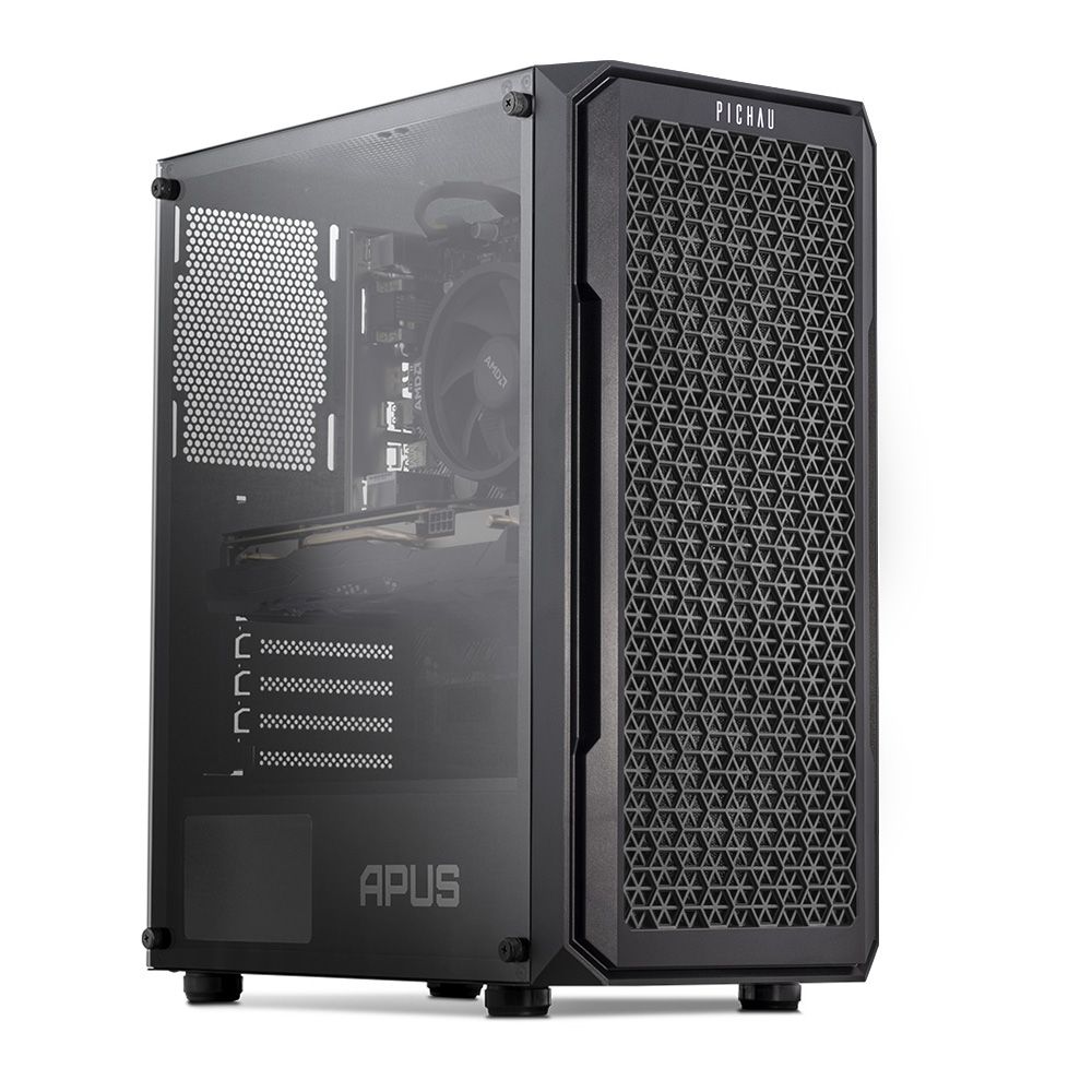 PC Gamer Mancer íris II, AMD Ryzen 5 5600, GeForce RTX 2060 6GB, 16GB DDR4, SSD 480GB