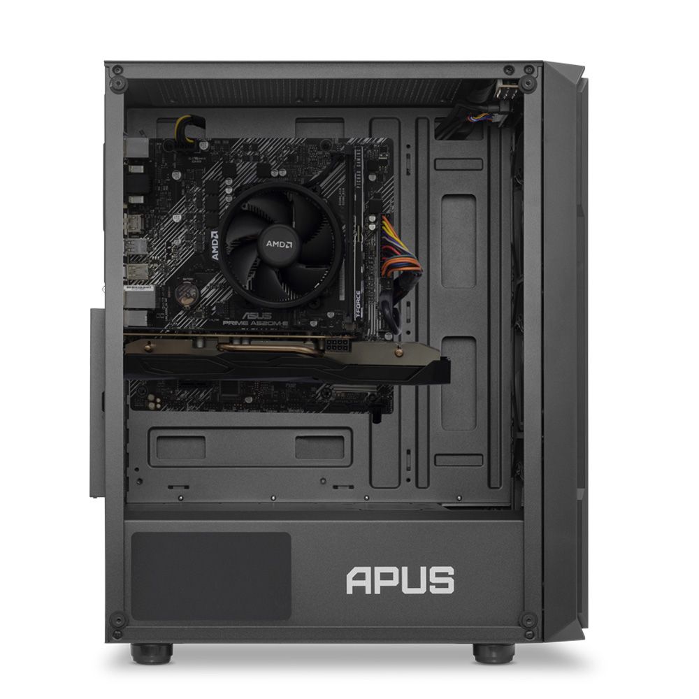Computador Pichau Gamer Rudra, AMD Ryzen 5 4500, GeForce RTX 3060 8GB, 16GB DDR4, SSD 480GB