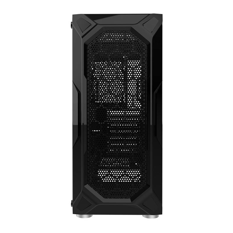 Gabinete Gamer Alseye Aqua, Mid-Tower, Lateral de Vidro, Preto, AQUA-BK