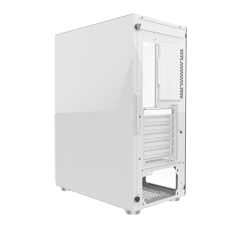Gabinete Gamer Alseye Aqua, Mid-Tower, Lateral de Vidro, Branco, AQUA-WH