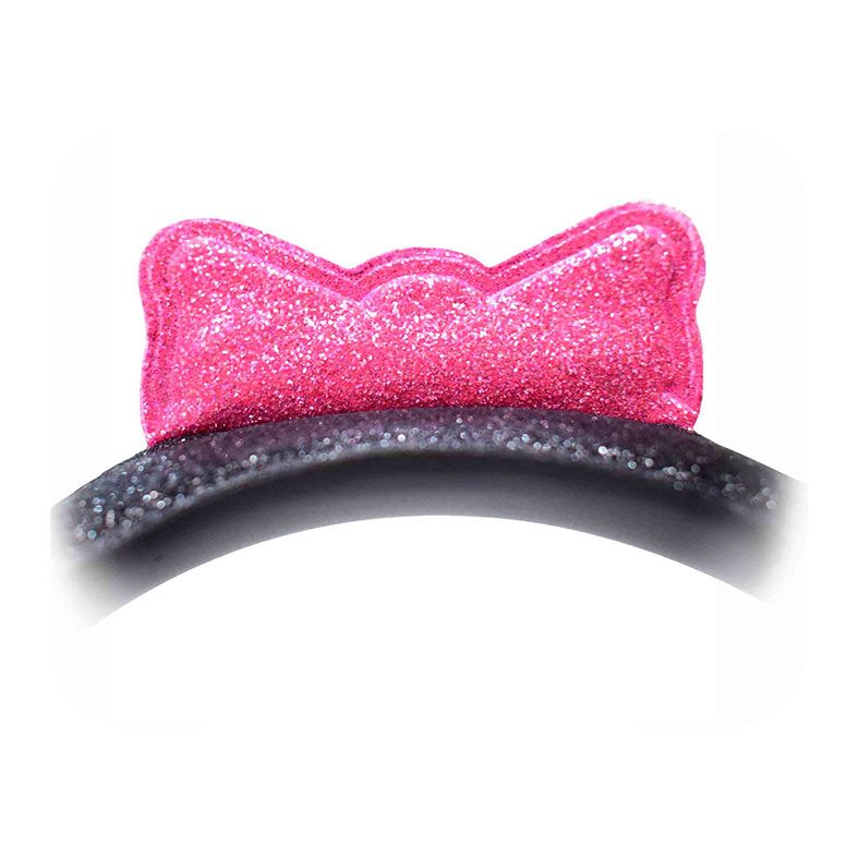 Headphone K-MEX Cat Ear AR30, Preto e Rosa, AR3000S437PRBOX