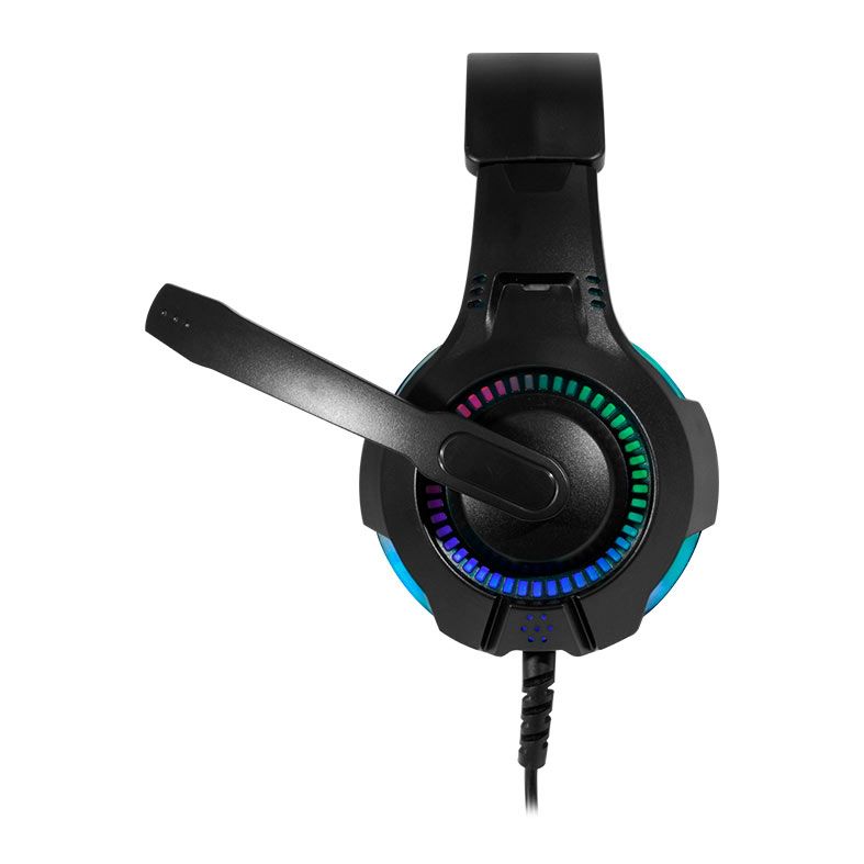 Headset Gamer K-Mex AR77, RGB, 7.1 Surround, Drivers 40mm, USB, Preto, AR7714SS21PPB2X