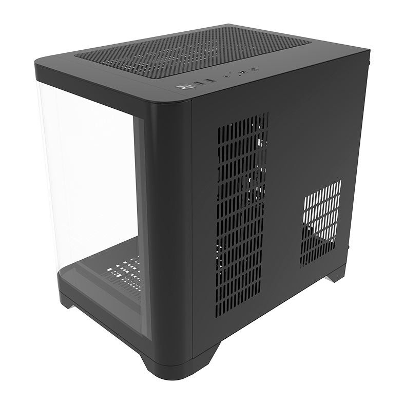 Gabinete Gamer Aigo Darkflash Arc1 Mini, Mid-Tower, Lateral de Vidro, Preto, ARC1-MINI-BLACK