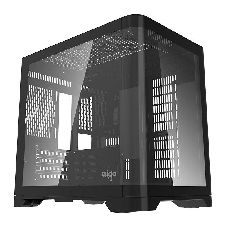 Gabinete Gamer Aigo Darkflash Arc1 Mini, Mid-Tower, Lateral de Vidro, Preto, ARC1-MINI-BLACK