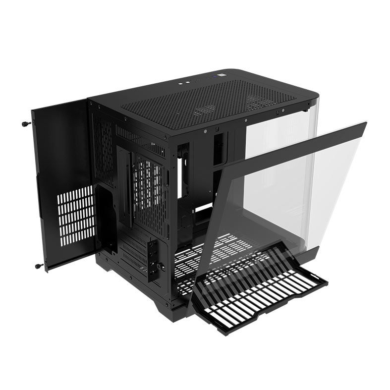 Gabinete Gamer Aigo Darkflash Arc1 Mini, Mid-Tower, Lateral de Vidro, Preto, ARC1-MINI-BLACK