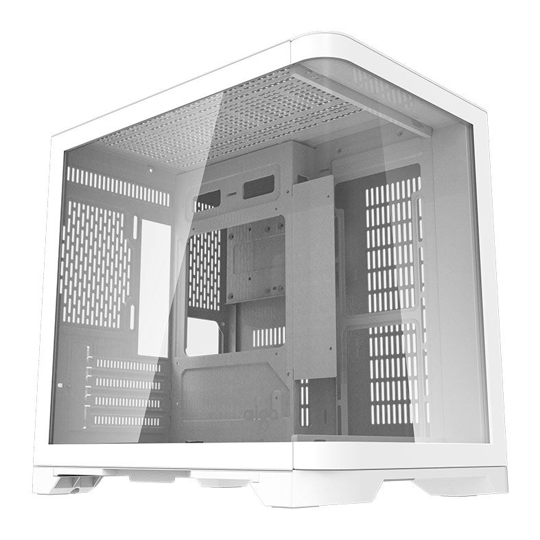 Gabinete Gamer Aigo Darkflash Arc1 Mini, Mid-Tower, Lateral de Vidro, Branco, ARC1-MINI-WHITE