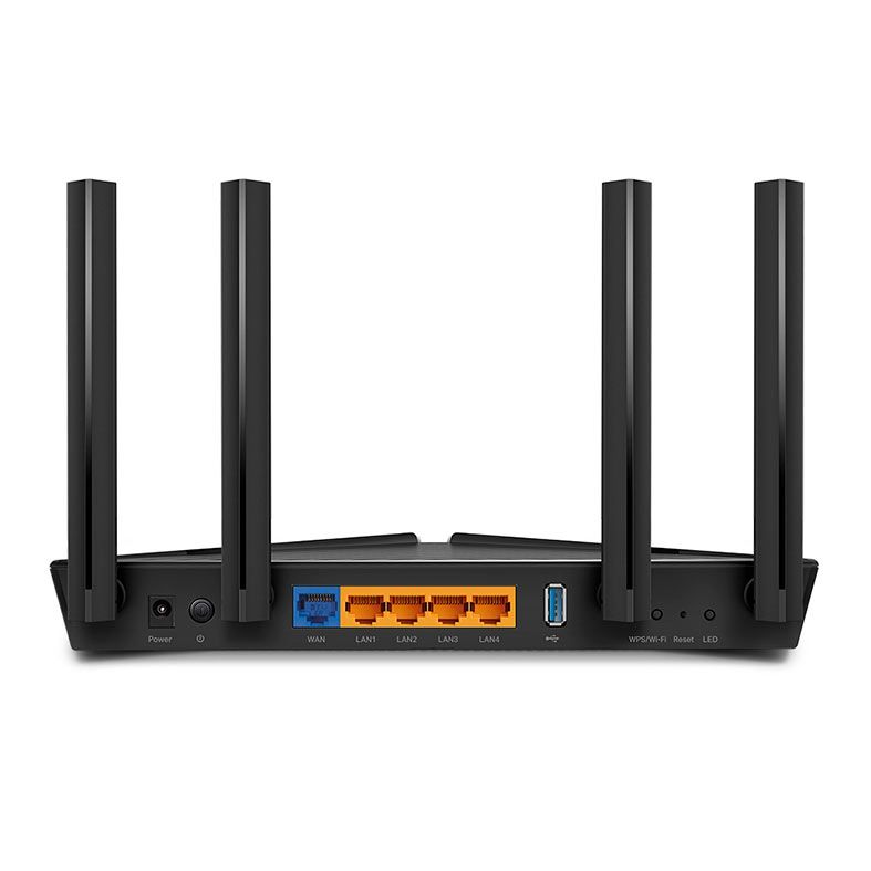 Roteador Wireless TP-Link Archer AX50, Dual Band, Wi-Fi 6, 4 Antenas, Preto, ARCHER-AX50