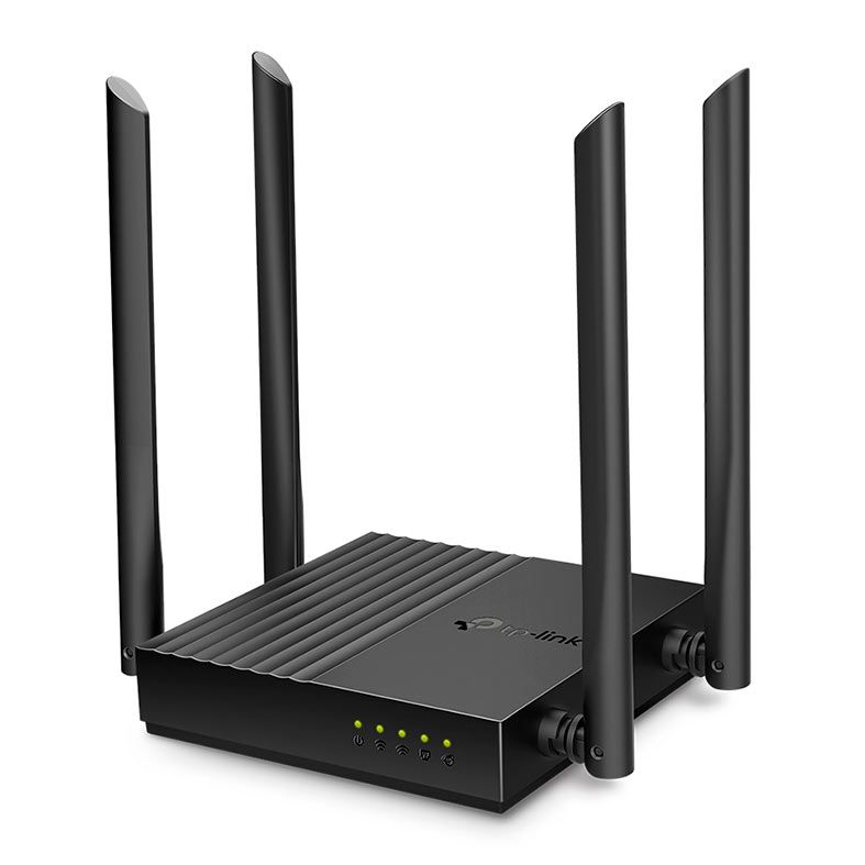 Roteador Wireless TP-Link Archer C64, Dual Band, AC1200, 4 Antenas, Preto, ARCHER-C64