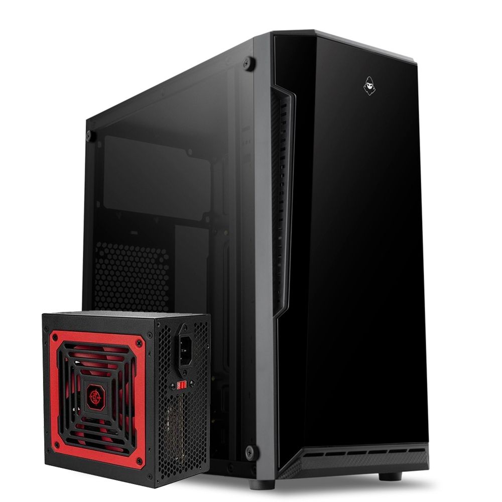 Pichau Kit Upgrade Basic, Fonte TomaHawk 500W, Gabinete Mancer Ares