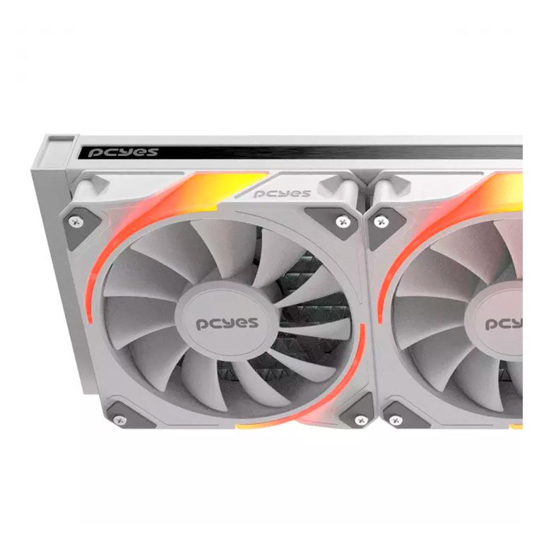Water Cooler Pcyes Sangue Frio 3, ARGB, 240mm, Branco, ARGBSF3240WGBR