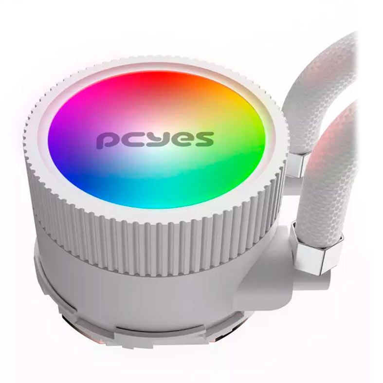 Water Cooler Pcyes Sangue Frio 3, ARGB, 360mm, Branco, ARGBSF3360WGBR