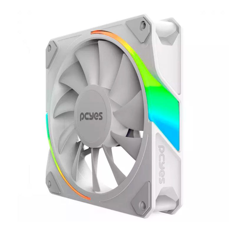 Ventoinha Pcyes Sangue Frio 3, ARGB, 120mm, Branco, ARGBSF3WGBR