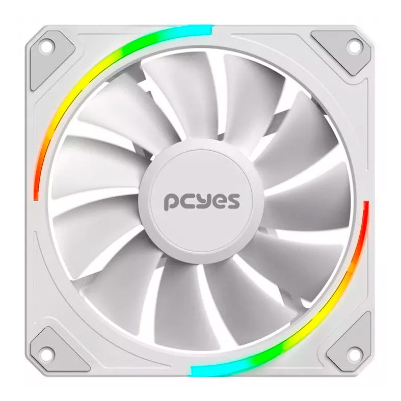 Ventoinha Pcyes Sangue Frio 3, ARGB, 120mm, Branco, ARGBSF3WGBR