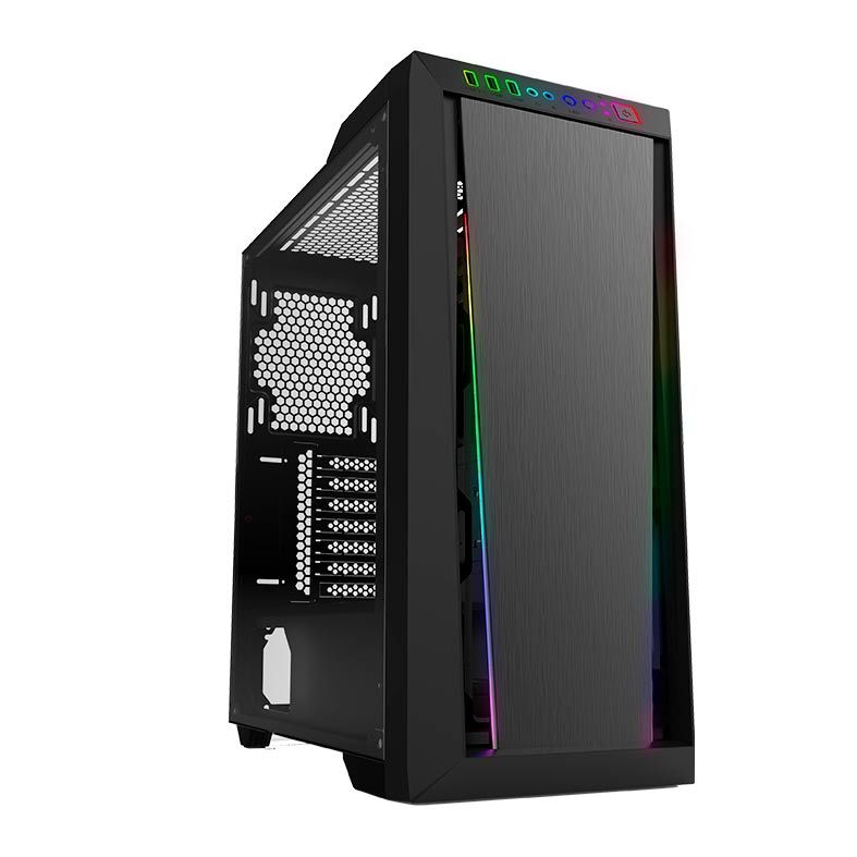 Gabinete Gamer Gamdias Argus M2 RGB Lateral Vidro, ARGUS-M2