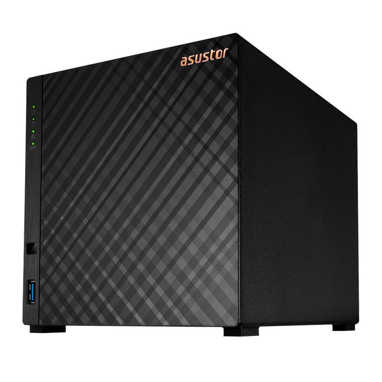 Storage Asustor Drivestor 4, Quad-Core 1.4 GHz, 1GB DDR4, AS1104T
