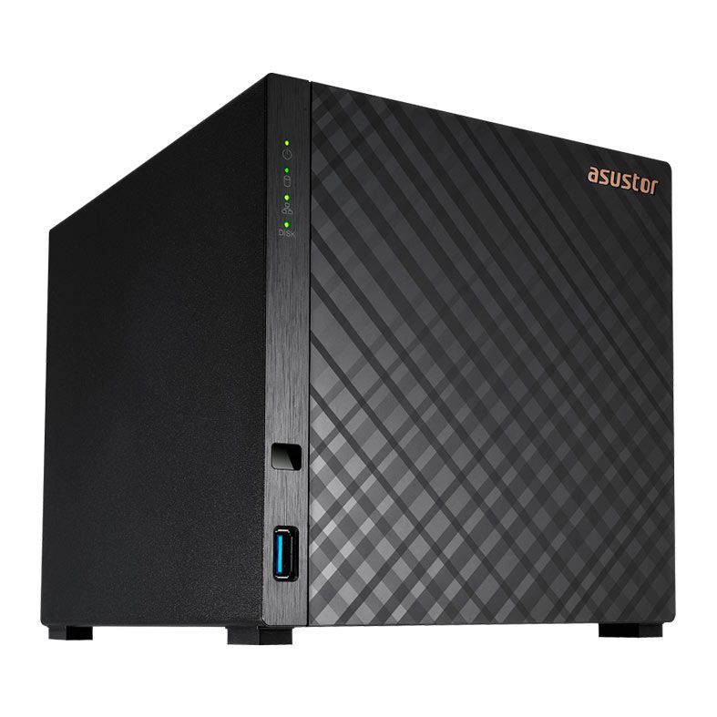 Storage Asustor Drivestor 4, Quad-Core 1.4 GHz, 1GB DDR4, AS1104T