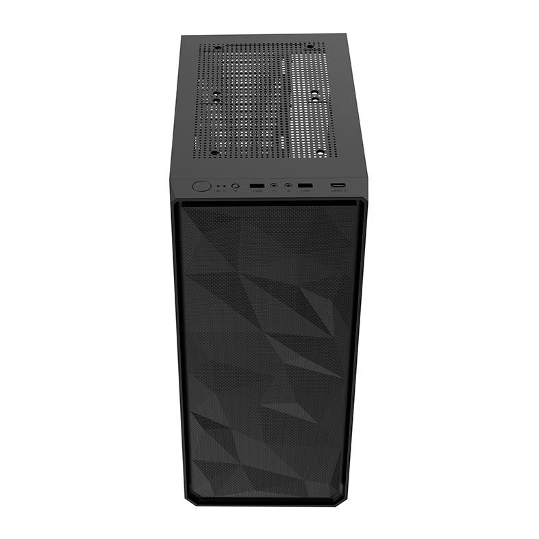 Gabinete Gamer Alseye AS305, Mid-Tower, Lateral de Vidro, Preto, AS305BK