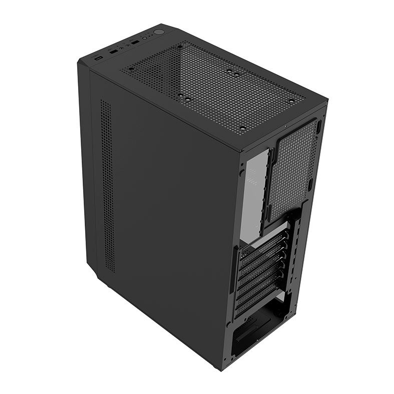 Gabinete Gamer Alseye AS305, Mid-Tower, Lateral de Vidro, Preto, AS305BK