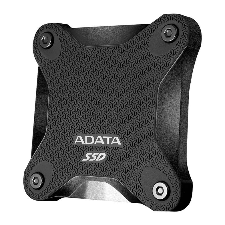 SSD Externo Adata SD600Q, 960GB, SATA, Leitura 440MB/s, Gravacao 440MB/s, ASD600Q-960GU31-CBK